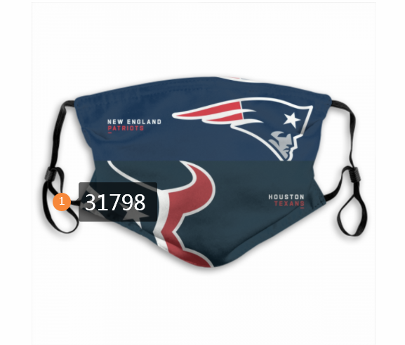 NFL Houston Texans 1572020 Dust mask with filter